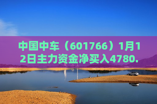 中国中车（601766）1月12日主力资金净买入4780.69万元